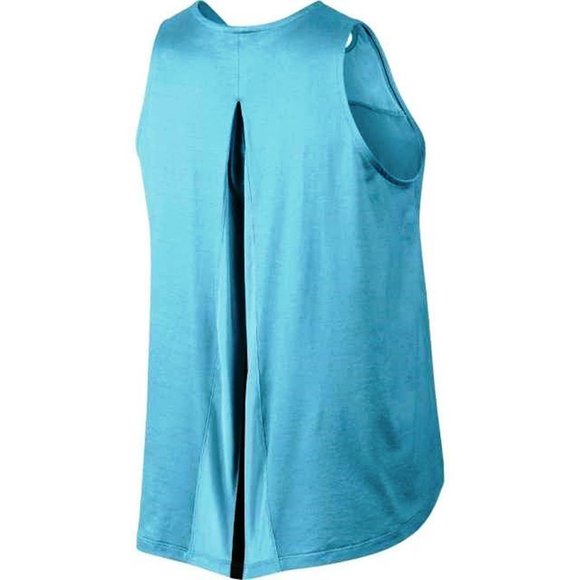 NIKE 833454 Bonded Tank Sleeveless Breathable Blue - Picture 4 of 5